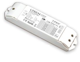 SE-20-250-1000-W2M2  DMX524/RDM Push dim CT driver, 0-100% Dim, CC 20W, 9-54Vdc 250/300/350/400/450/500/550/600/650/700/750/800/850/900/950/1000mA O/P, 0-100%, 0.01% dimming depth, 100-240Vac input, IP20, 5yrs Warranty.
